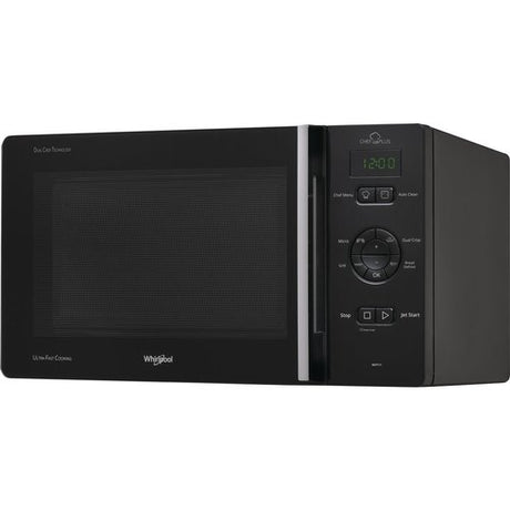whirlpool microonde whirlpool mcp 345 bl chef plus 25 litri con grill a301l52p425 nero ean 8003437860713