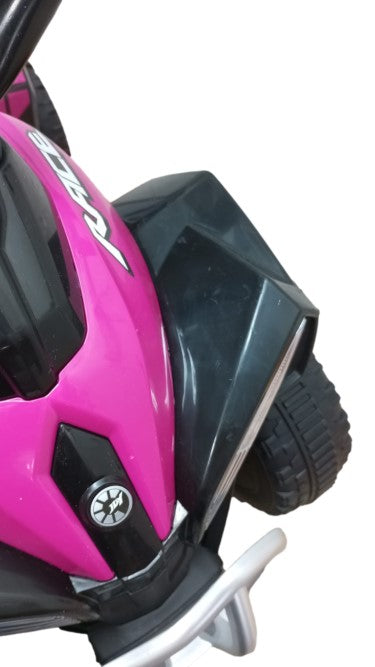 easycomfort area occasioni 2420 easycomfort mini quad per bambini 18 36 mesi a spinta manuale con musiche integrate in pp e metallo 67 5x38x44 cm rosa