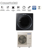 samsung climatizzatore condizionatore samsung inverter cassetta 360 42000 btu ac120rn4pkgeu monofase r 32 wi fi optional vari pannelli disponibili