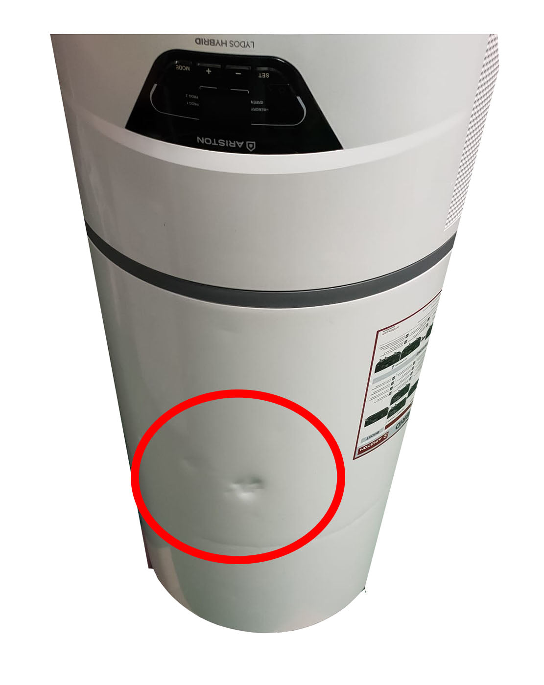 ariston area occasioni scaldabagno a pompa di calore ariston lydos hybrid 80 eu con tecnologia ibrida new erp