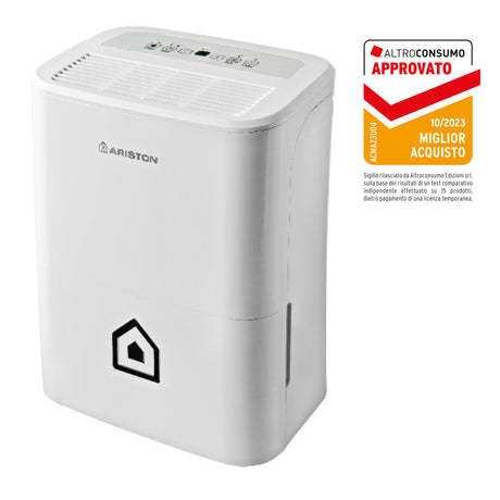ariston deumidificatore portatile ariston deos 16s inverter gas r134a 16 litri