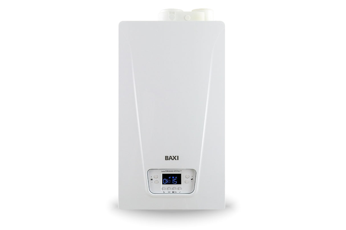 baxi caldaia a condensazione baxi luna compact 32 kw metanogpl con kit scarico fumi
