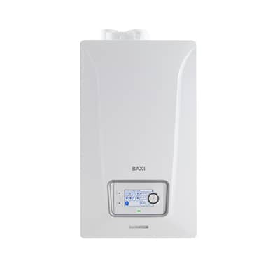 baxi caldaia a condensazione baxi luna style 24 low nox metano o gpl completo di kit scarico fumi a7754007