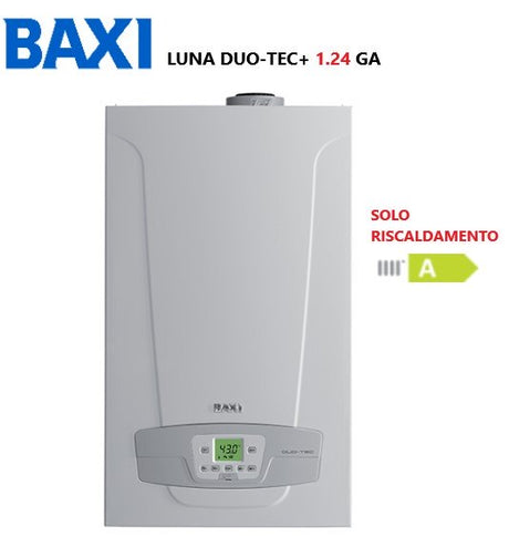 baxi caldaia a gas baxi luna duo tec 1.24 ga gpl completa di kit scarico fumi new erp solo riscaldamento