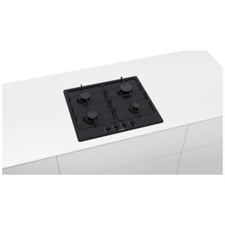 bosch disponibile consegna al piano e installazione spediozione express 2428 estensione garanzia 3 anni pagamento a rate piano cottura a gas bosch pgp6b6b80 4 fuochi 60 cm nero lxp 582x52 cm griglia in acciaio ean 4242002937694