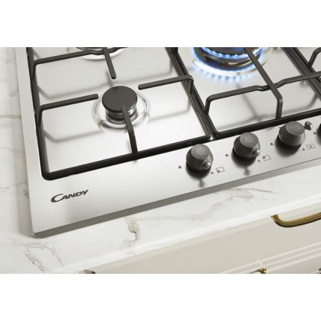 candy piano cottura candy collezione classic chw74wtx 5 fuochi acciaio inox ean 8016361966963