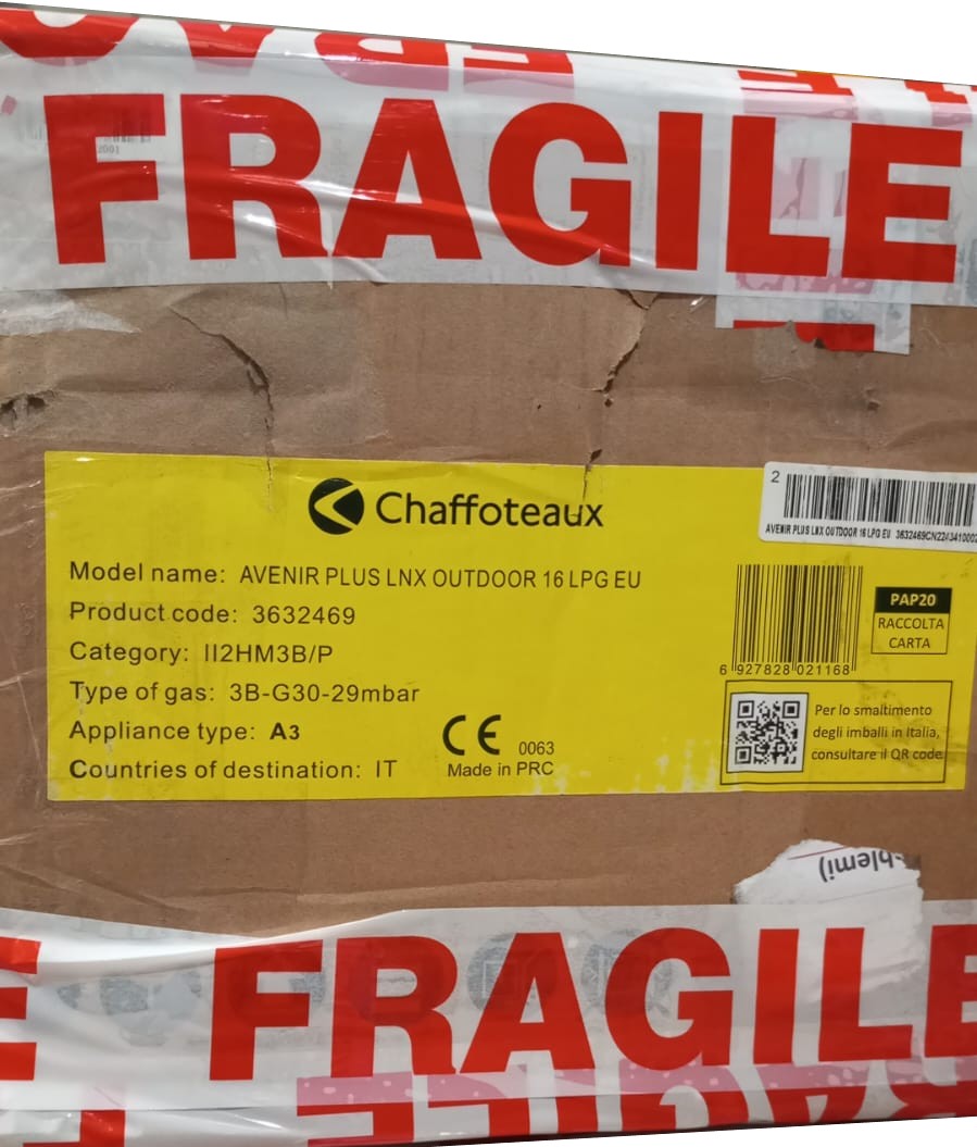 chaffoteaux area occasioni scaldabagno a gas chaffoteaux avenir plus lnx outdoor 16 litri gpl