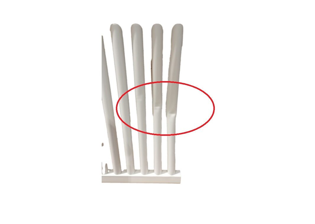 cordivari area occasioni 3152 termoarredo scaldasalviette cordivari modello lisa 25 verniciato bianco disponibili in varie misure 500 x 1160 interasse 450