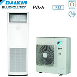 daikin climatizzatore condizionatore daikin bluevolution a colonna 36000 btu fva100a rzasg100mv1 monofase r 32 wi fi optional classe aa