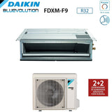 daikin climatizzatore condizionatore daikin bluevolution inverter canalizzato ultrapiatto 9000 btu fdxm25f3f9 r 32 wi fi optional garanzia italiana
