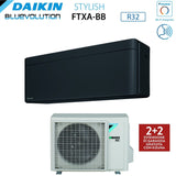 daikin climatizzatore condizionatore daikin bluevolution inverter serie stylish total black 12000 btu ftxa35bb r 32 wi fi integrato classe a colore nero garanzia italiana ean 8059657003966