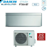 daikin climatizzatore condizionatore daikin bluevolution trial split inverter serie ftxmr perfera wall 70007000 stylish total silver 12000 con 3mxm68n r 32 wi fi integrato 7000700012000 garanzia italiana