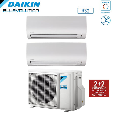 daikin climatizzatore condizionatore daikin dual split inverter serie comfora 77 con 2mxm40n r 32 wi fi optional 70007000