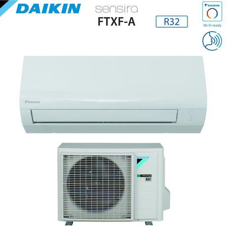 daikin offerta climatizzatore condizionatore daikin inverter serie ecoplus sensira 21000 btu ftxf60a r 32 wi fi optional classe aa