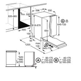electrolux lavastoviglie da incasso a scomparsa totale electrolux 13 coperti eeq47200l classe e ean 7332543798377
