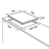 electrolux piano cottura a gas electrolux rgg6243lon 60 cm ean 7332543392285