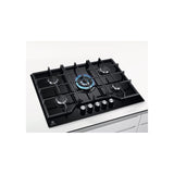 electrolux piano cottura a gas electrolux serie 600 steppower kgg75362k 5 fuochi l74xp51 nero ean 7332543836901