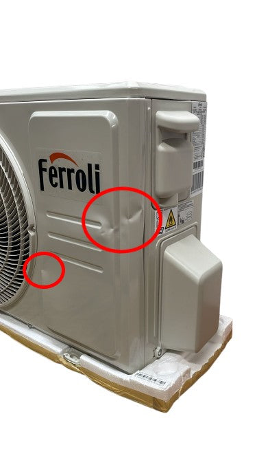 ferroli area occasioni climatizzatore condizionatore ferroli inverter serie giada s 9000 btu 2cp001hf r 32 wi fi integrato