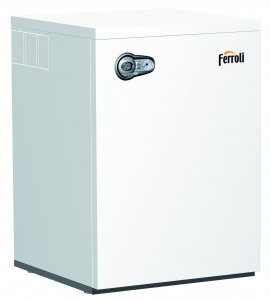 ferroli caldaia ferroli a basamento bluehelix b 32 k 50 metano o gpl completa di kit scarico fumi con accumulo 50 lt new erp ean 8056138599178