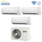 ferroli climatizzatore condizionatore trial split inverter ferroli giada m 90001200012000 btu con 27 3 wi fi integrato alexa e google home 91212 novita
