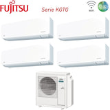 fujitsu climatizzatore condizionatore fujitsu quadri split inverter serie kg 991214 con aoyg30kbta4 r 32 wi fi integrato 900090001200014000