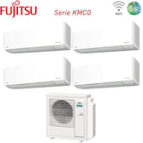 fujitsu climatizzatore condizionatore fujitsu quadri split inverter serie km 991414 con aoyg30kbta4 r 32 wi fi integrato 900090001400014000