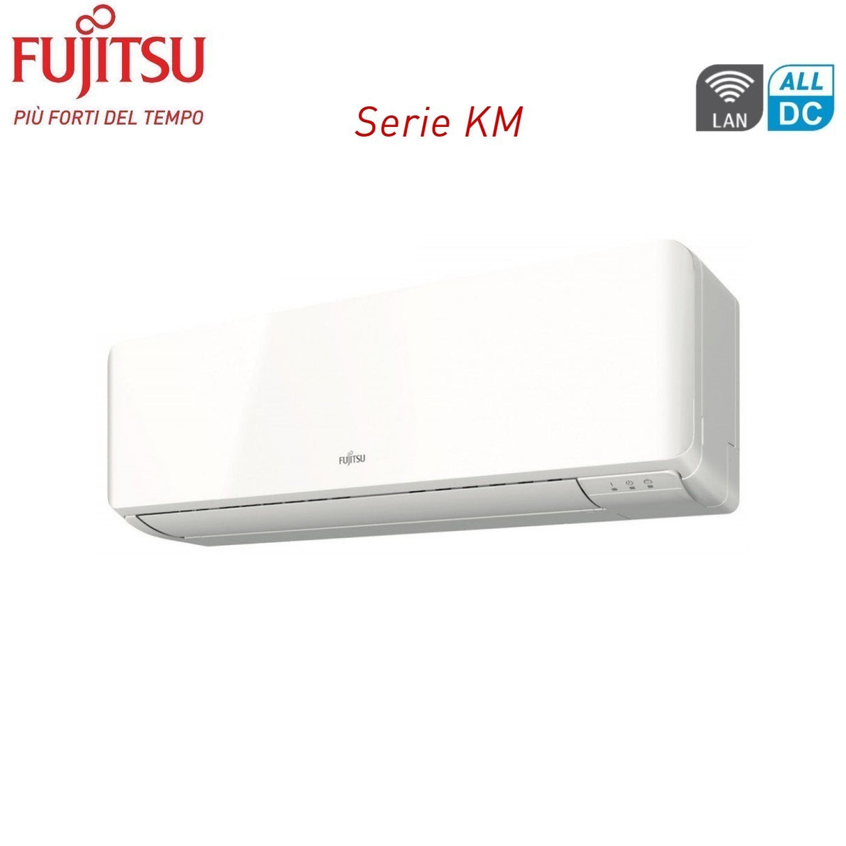 fujitsu climatizzatore condizionatore fujitsu trial split inverter serie km 9918 con aoyg30kbta4 r 32 wi fi optional 9000900018000 novita
