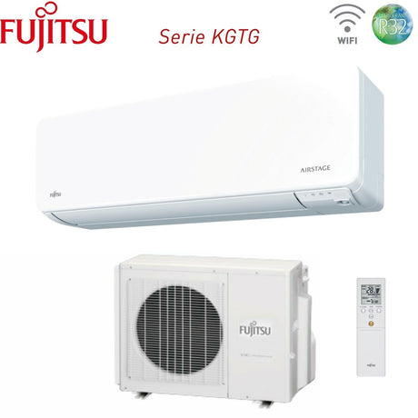 fujitsu condizionatore fujitsu kg 9000 btu aseh09kgtg r 32 wi fi integrato