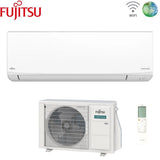 fujitsu condizionatore fujitsu kj white 7000 btu aseh07kjcal r 32 wi fi integrato