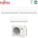 fujitsu condizionatore trial split fujitsu kj white 9912 con aoeg24kbca3 r 32 wi fi integrato