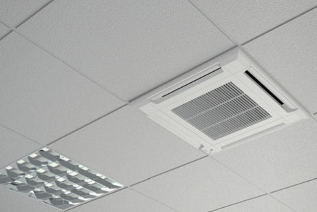general fujitsu climatizzatore condizionatore fujitsu general cassetta a flusso daria circolare inverter 22000 btu auxg22krlb e con comando e con pannello 1