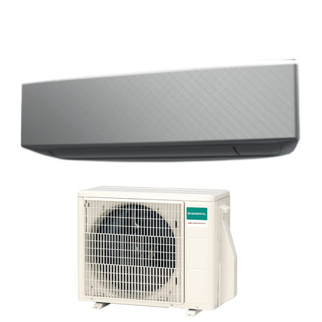 general fujitsu climatizzatore condizionatore general fujitsu inverter serie keta silver 7000 btu ashg07keta b r 32 wi fi optional classe aa colore argento novita ean 8059657002303