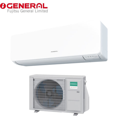 general fujitsu climatizzatore condizionatore general fujitsu inverter serie kmcf 14000 btu ashg14kmcf r 32 wi fi integrato classe aa