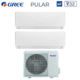 gree climatizzatore condizionatore gree dual split inverter serie pular 79 con gwhd18nk6oo r 32 wi fi integrato 70009000