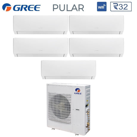 gree climatizzatore condizionatore gree penta split inverter serie pular 1212121212 con gwhd42nk6lo r 32 wi fi integrato 1200012000120001200012000