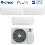gree climatizzatore condizionatore gree trial split inverter serie pular 7718 con gwhd24nk6oo r 32 wi fi integrato 7000700018000