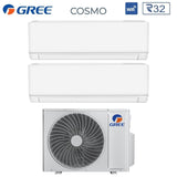 gree condizionatore dual split gree cosmo 99 con gwhd18nk6oo r 32 wi fi integrato
