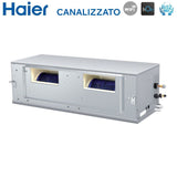 haier climatizzatore condizionatore haier inverter canalizzato canalizzabile alta prevalenza 42000 btu adh125h1erg monofase r 32 wi fi optional nessun comando
