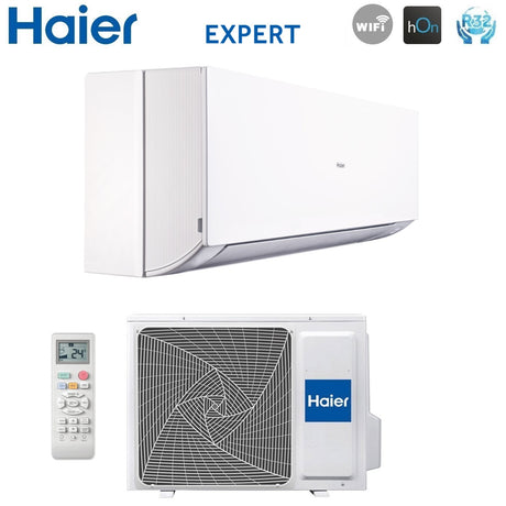 haier climatizzatore condizionatore haier inverter serie expert 9000 btu as25xcahra r 32 wi fi integrato classe aa