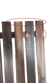 hercules area occasioni 2240 copertura copri unita esterna condizionatore in legno wood 103x52x90 per condizionatori dualtrial e 1800024000 btu