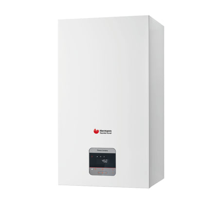 hermann saunier duval caldaia hermann saunier duval thema condens 35 kw a condensazione completa di kit fumi low nox metano o gpl