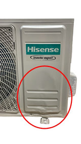 hisense area occasioni climatizzatore condizionatore hisense inverter serie easy smart 12000 btu ca35mr05g ca35mr05w r 32 wi fi optional classe aa 59