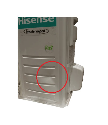 hisense area occasioni condizionatore a cassetta hisense turbo 9000 btu act26ur4rcc8 r 32 wi fi optional con telecomando e pannello incluso