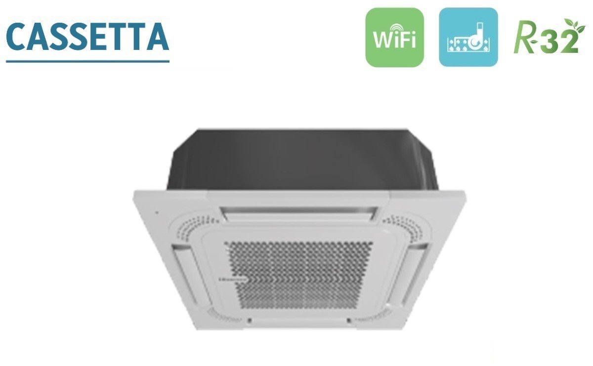 hisense climatizzatore condizionatore hisense dual split a cassetta 9000 new comfort 7000 con 2amw42u4rgc r 32 wi fi optional 90007000 con telecomando e pannello incluso novita