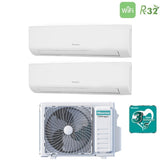 hisense climatizzatore condizionatore hisense dual split inverter serie energy ultra 99 con 2amw35u4rgc r 32 wi fi integrato 90009000