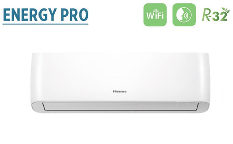 hisense climatizzatore condizionatore hisense inverter serie energy pro 12000 btu qe35xv00g r 32 wi fi integrato classe a novita ean 8059657000163