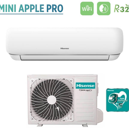 immagine-2-hisense-climatizzatore-condizionatore-hisense-inverter-serie-mini-apple-pro-12000-btu-kg35mr01g-qe35xv2xw-r-32-wi-fi-integrato-aa