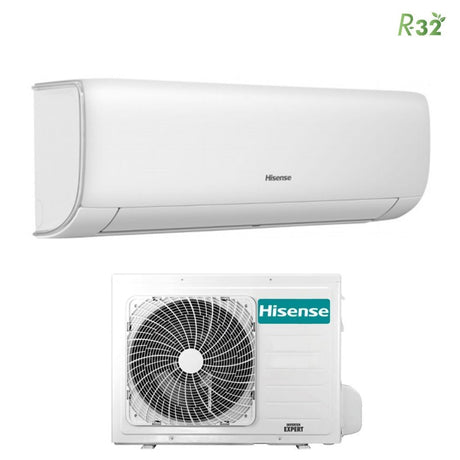 hisense climatizzatore condizionatore hisense inverter serie wings 18000 btu kb50xs1as kb50xs1aw r 32 wi fi integrato classe aa