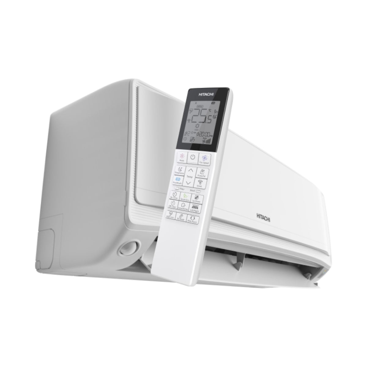 hitachi climatizzatore condizionatore hitachi inverter serie airhome 600 12000 btu rak vj35rhae rac vj35whae r 32 wi fi integrato