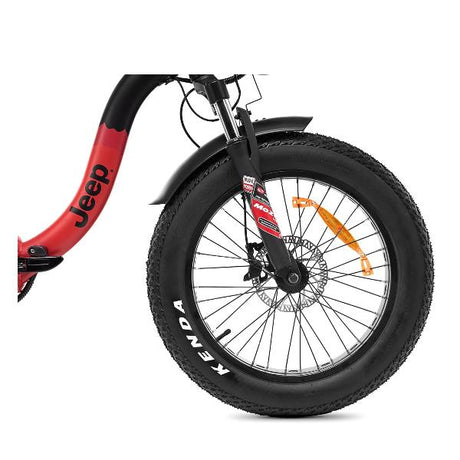 jeep bicicletta elettrica jeep e bike phoenix 36v 250w nero e rosso je bi 220001 ean 8052679455928